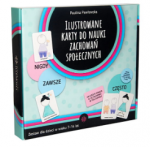 Ilustrowane karty do nauki zachowań społecznych. Zestaw dla dzieci w wieku 7-14 lat