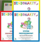 Sensokarty KOMPLET (system dotykowy+proprioceptywny+ przedsionkowy+terapia ręki)