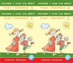 Słucham i uczę się mówić Zestaw Sylaby i rzeczowniki (cz.1,2,3,4) + CD