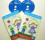 Słucham i uczę się mówić Zestaw Sylaby i Czasowniki (l.p. + l.m.) + CD