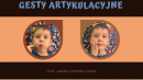 Gesty artykulacyjne 