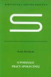 O podziale pracy społecznej