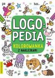Logopedia kolorowanka z naklejkami 4
