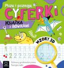 Piszę i poznaję Cyferki Książka z rowkami Wzory 3D